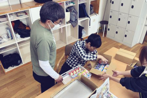 作業(内職)やワークシステム